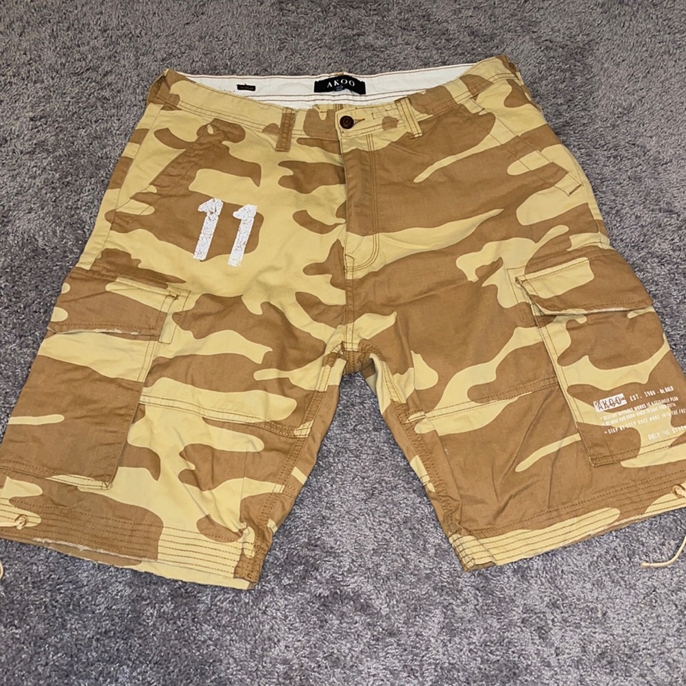 Camouflage Cargo Shorts